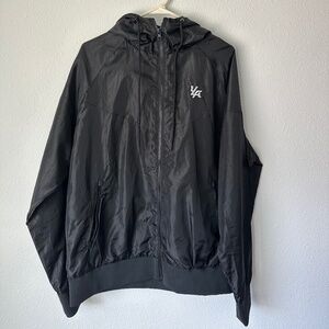 NEW Young LA Men's Black Windbreaker - Large